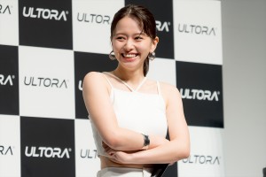 山本舞香、ULTORA／アンバサダー就任＆新CM記者発表会に登場