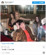 初主演ドラマ『THE IDOLE／ジ・アイドル』のオフショットを公開　※「リリー・ローズ・デップ」インスタグラム