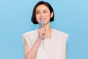 山口紗弥加、月10ドラマ『転職の魔王様』制作発表会見に登場