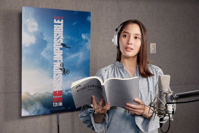 映画『ミッション：インポッシブル／デッドレコニング PART ONE』日本語吹替版で声優を務める広瀬アリス