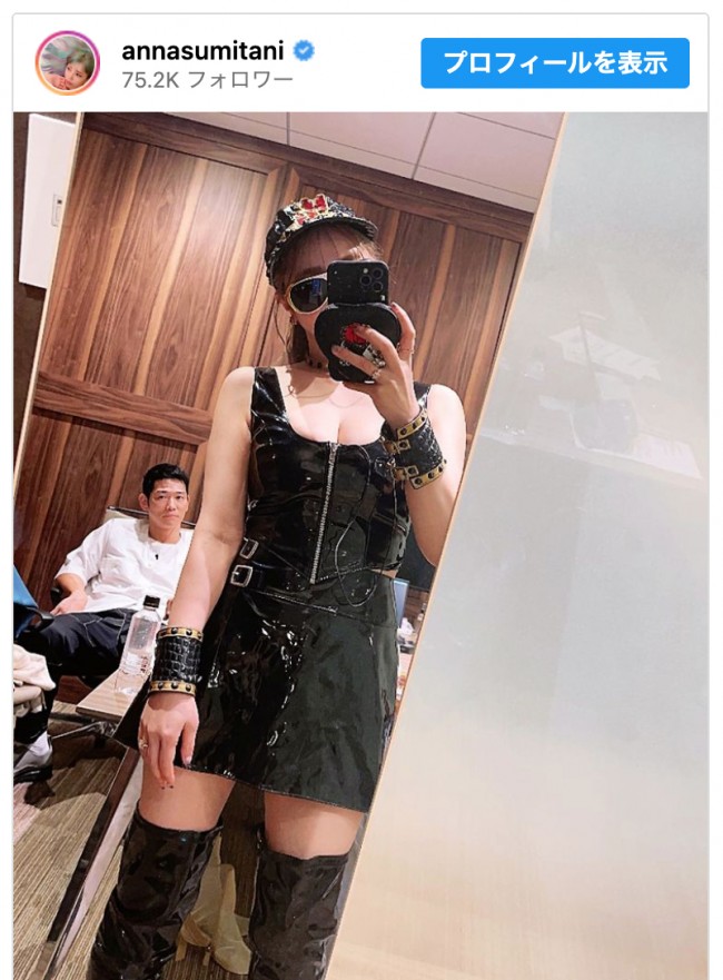 （写真左から）レイザーラモンHG、住谷杏奈　※「住谷杏奈」インスタグラム