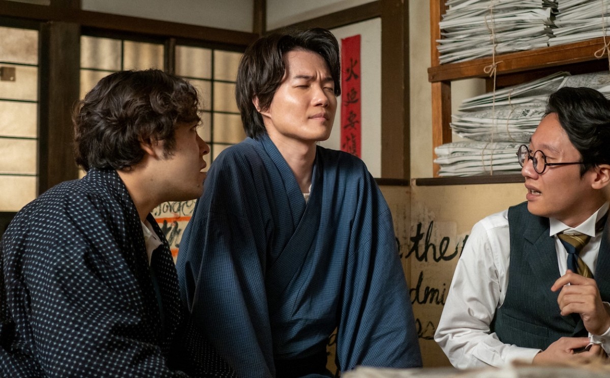 明日の『らんまん』“寿恵子”浜辺美波、借金取りに“万太郎”神木隆之介が研究する意義を熱弁