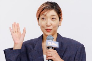 安藤サクラ、映画『屋根裏のラジャー』製作報告会見に登場