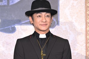 片岡愛之助、映画『ホーンテッドマンション』ジャパンプレミアに登場