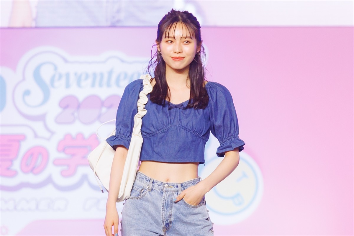 乃木坂46・久保史緒里＆日向坂46・小坂菜緒がランウェイに登場「最高の夏の思い出を作りたい」