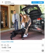 留学に向けて旅立つソフィア王女　※「スペイン王室」インスタグラム