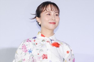 比嘉愛未、映画『親のお金は誰のもの　法定相続人』完成披露上映会に登場