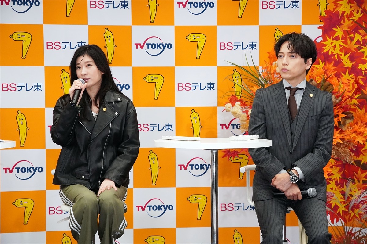 篠原涼子＆山崎育三郎、テレ東編成説明会に登場　初共演に喜び「まさかこういう機会で」