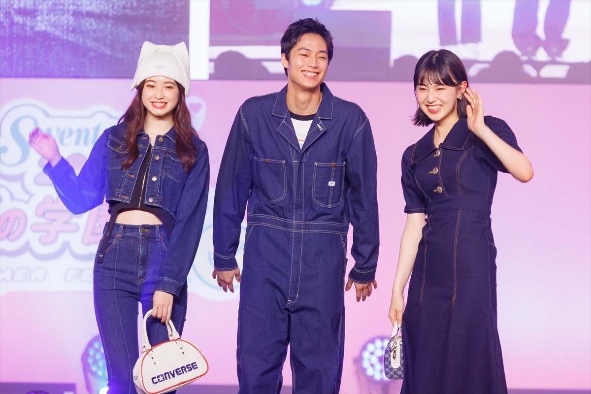 乃木坂46・久保史緒里＆日向坂46・小坂菜緒がランウェイに登場「最高の夏の思い出を作りたい」