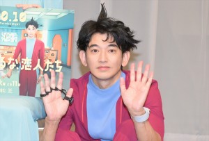 永山瑛太、『時をかけるな、恋人たち』合同取材会に登場