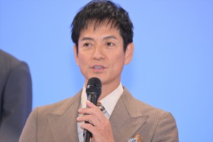 沢村一樹、月10ドラマ『トクメイ！警視庁特別会計係』制作発表に登場