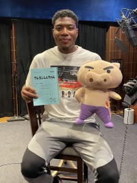 『クレヨンしんちゃん』のアフレコに挑戦した八村塁選手