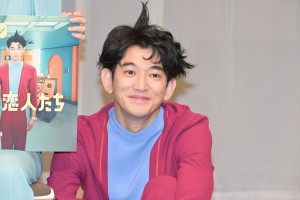永山瑛太、『時をかけるな、恋人たち』合同取材会に登場