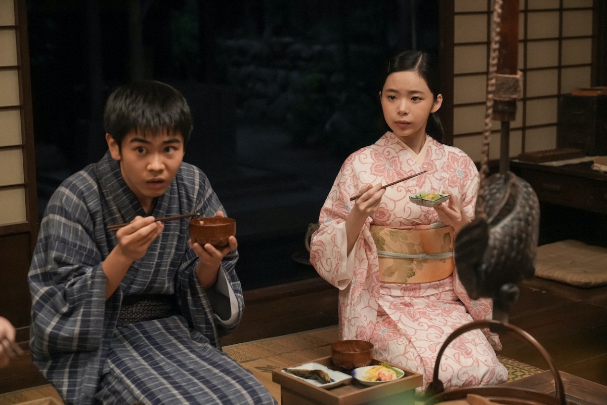明日の『ブギウギ』“スズ子”趣里、法事で地域の顔役“治郎丸”石倉三郎と会う