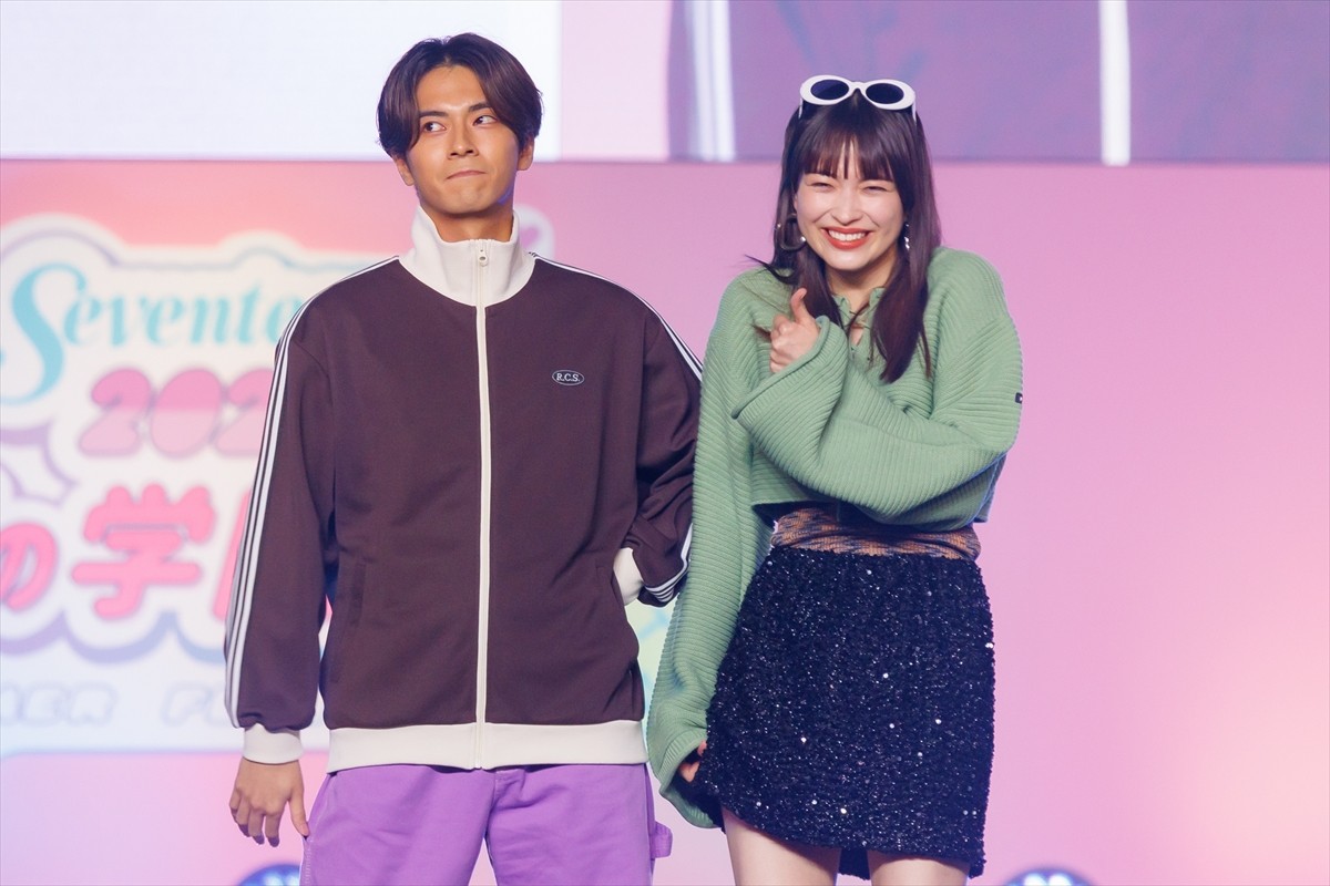 乃木坂46・久保史緒里＆日向坂46・小坂菜緒がランウェイに登場「最高の夏の思い出を作りたい」