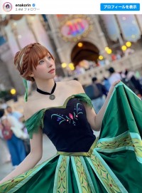 えなこ、『アナと雪の女王』アナのコスプレ　※「えなこ」インスタグラム