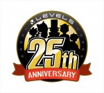 レベルファイブ、創立25周年ロゴ