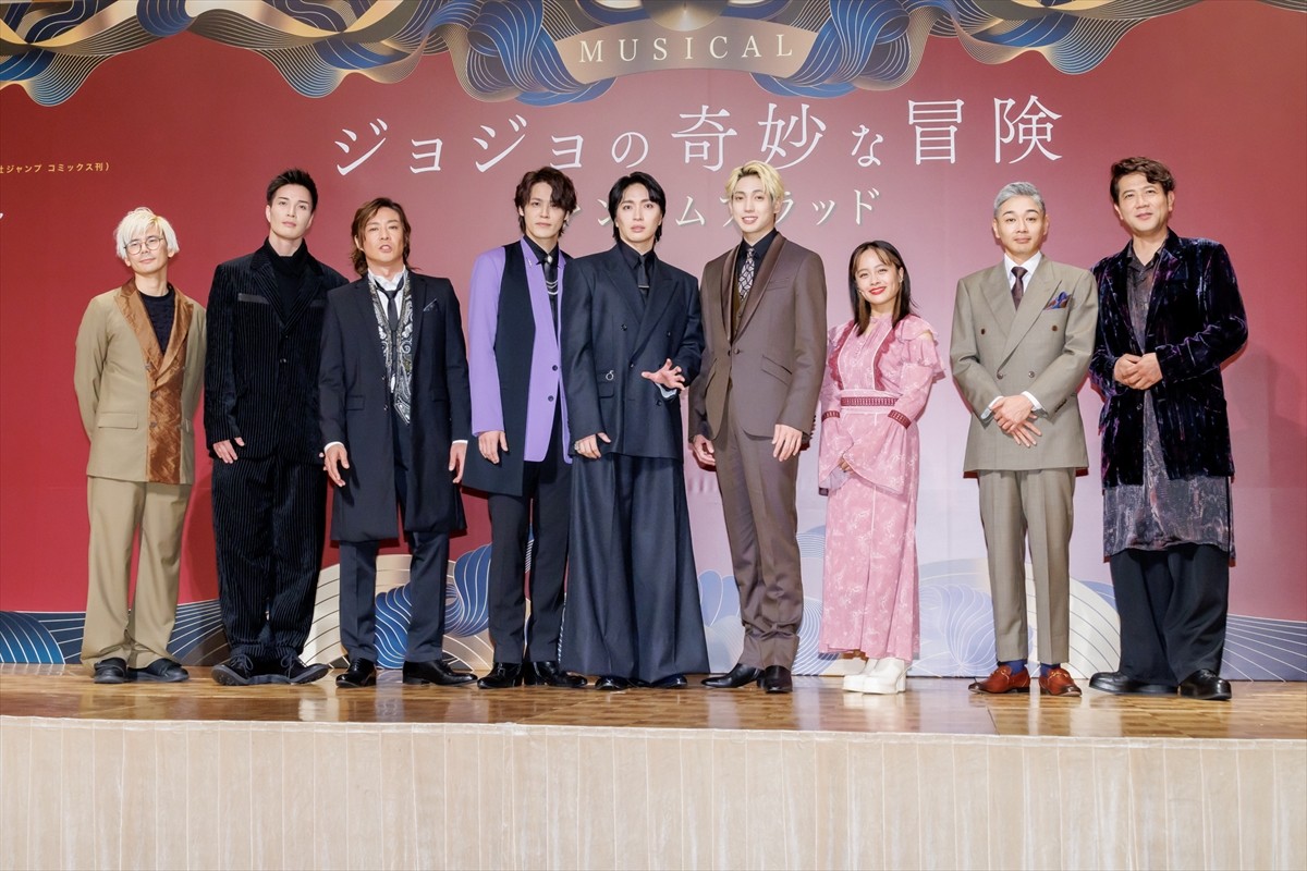 宮野真守「“初ジョジョ”がミュージカルになるとは」　ディオ役の喜び語る