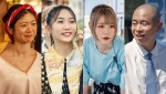 ドラマ『パリピ孔明』最終話に出演する（左から）関根史織、幾田りら、ハラミちゃん、上田航平