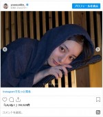 新木優子のすっぴん　※「新木優子」インスタグラム