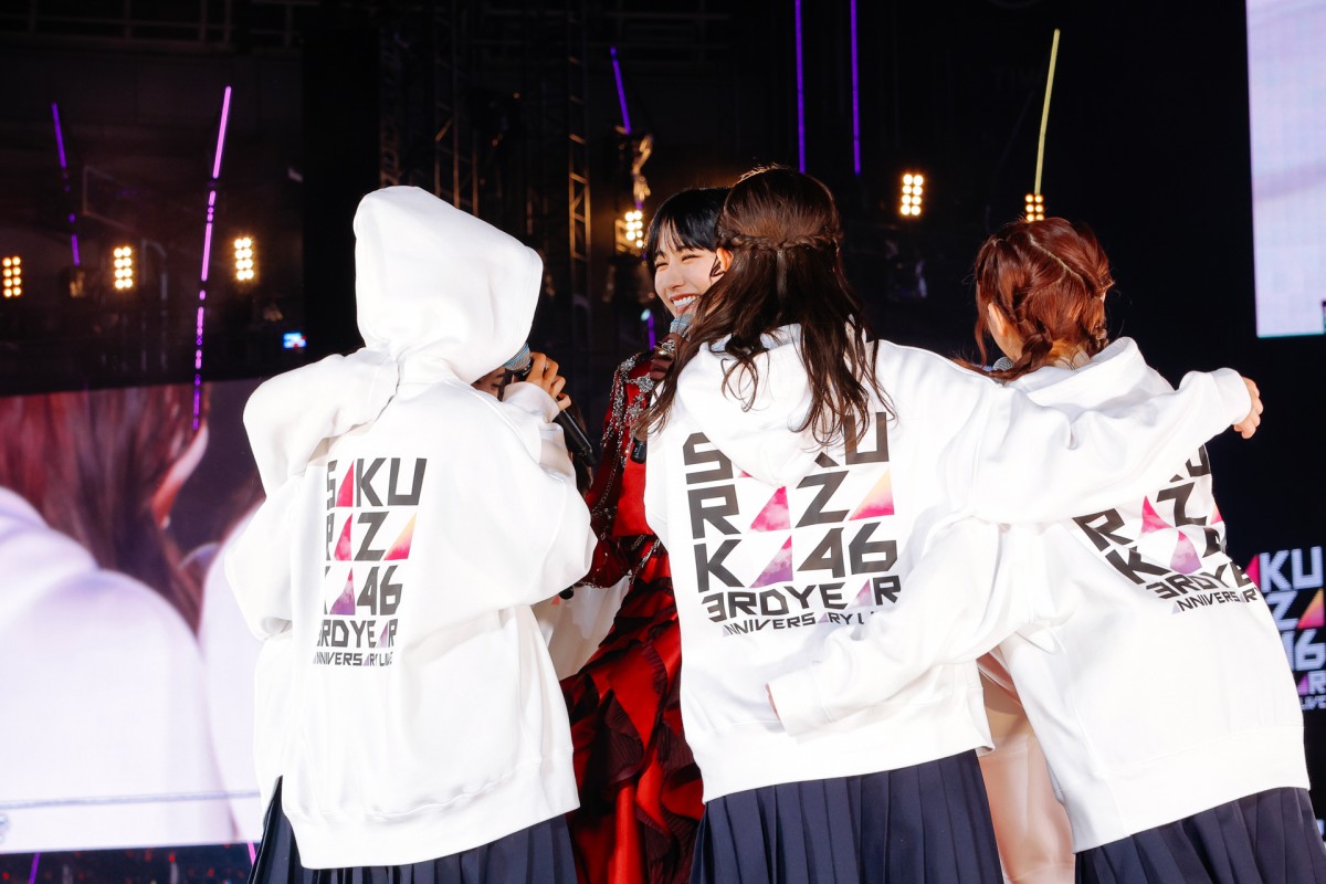 櫻坂46、3周年ライブに7万2000人「今までと違った1年」　遠藤光莉の復帰、「BACKS LIVE」開催発表も