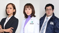 ドラマ『XXX占拠』に出演する（左から）ソニン、比嘉愛未、ぐんぴぃ（春とヒコーキ）