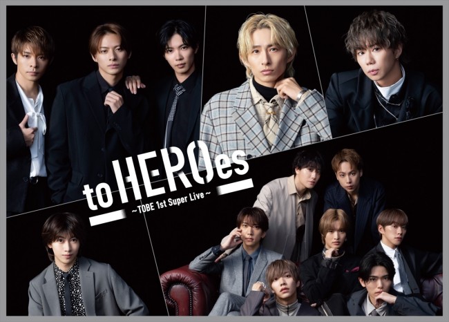 『to HEROes ～TOBE 1st Super Live～』ビジュアル
