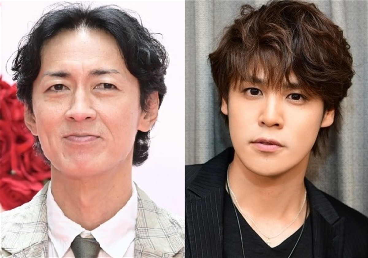 (左から)矢部浩之、宮野真守