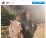 【写真】上白石萌歌、井之脇海と『ぎぼむすファイナル』で着物2ショット