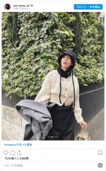 のん、“大人かわいい”冬コーデを披露　※「のん」インスタグラム