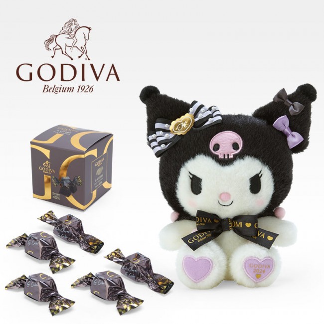 サンリオ×「ゴディバ」がコラボ! チョコとぬいぐるみのセットにクロミ サンリオ×「ゴディバ」がコラボ! チョコとぬいぐるみのセットにクロミ
