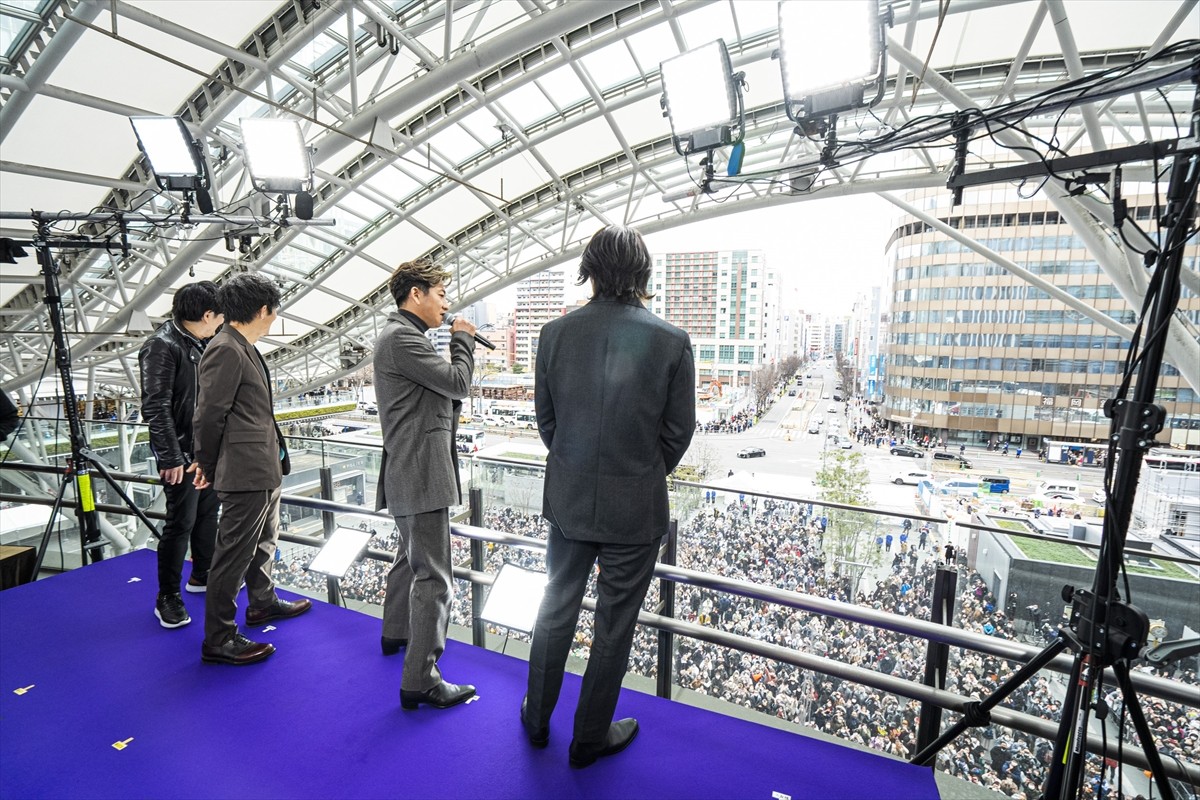 木村拓哉『レジェンド＆バタフライ』、3日間で4都市舞台挨拶を敢行　全国のファン大歓喜