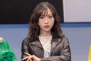 AKB48・小栗有以、舞台『オッドタクシー 金剛石は傷つかない』囲み取材会に登場