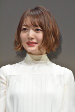 花澤香菜、劇場アニメーション『HUMAN LOST 人間失格』（2019）完成披露上映会・舞台あいさつにて