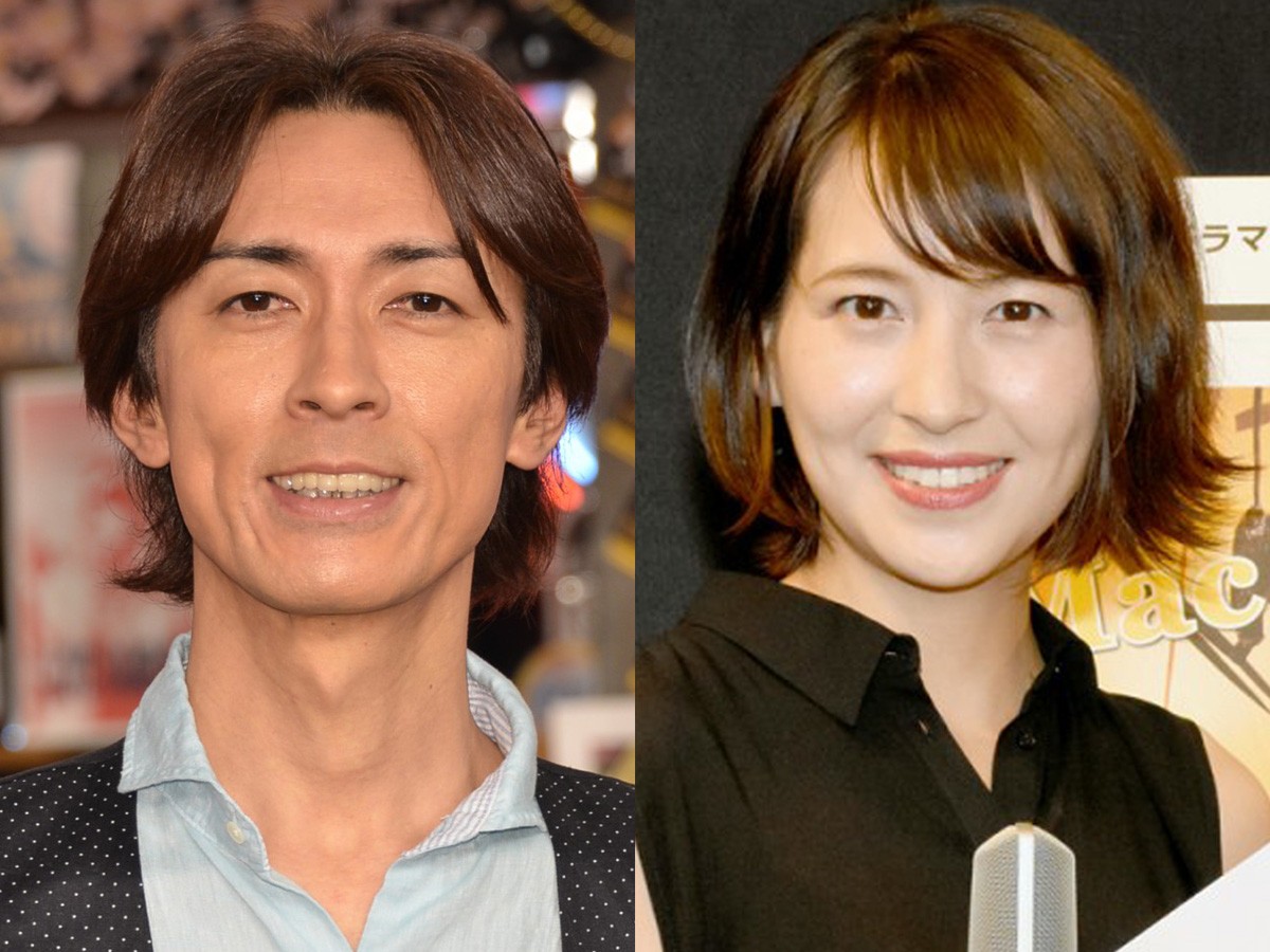 (左から)矢部浩之(ナインティナイン)、 青木裕子