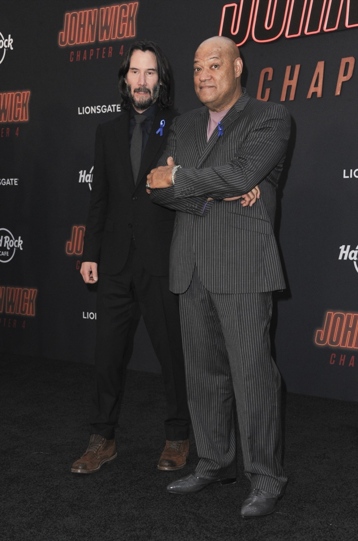『ジョン・ウィック』プレミアでランス・レディックさんを偲ぶブルーリボン　真田広之も登場