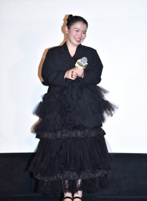 富田望生、『映画 ネメシス 黄金螺旋の謎』ジャパンプレミア レッドカーペット＆舞台挨拶イベントに登場