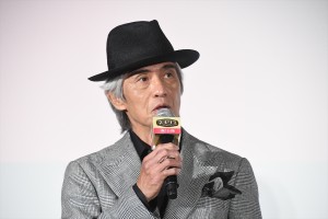 佐藤浩市、『映画 ネメシス 黄金螺旋の謎』初日舞台挨拶に登場