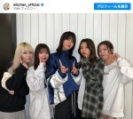 （左から）小池美波、上村莉菜、土生瑞穗、小林由依、齋藤冬優花　※「小池美波」インスタグラム