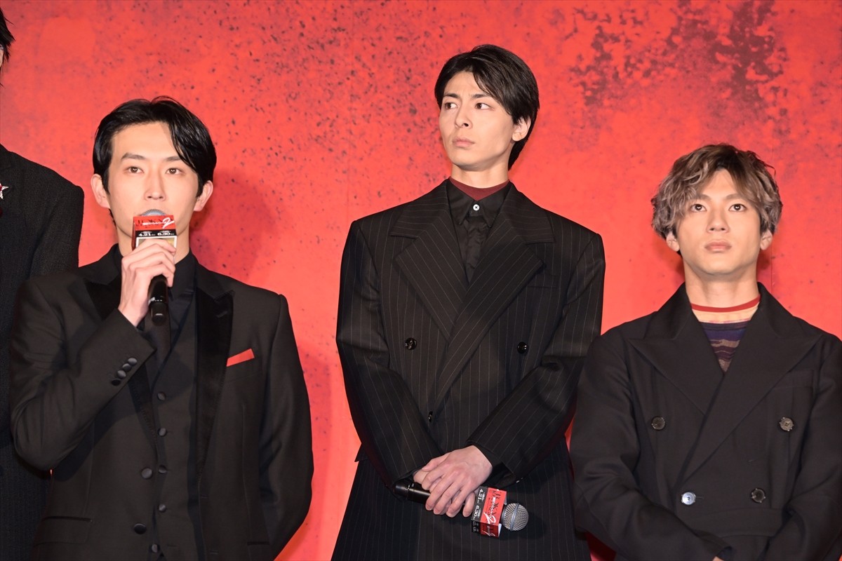 北村匠海、山田裕貴、吉沢亮　『東京リベンジャーズ2』プレミアに人気俳優が集結！