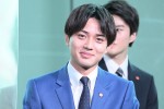 ドラマ『ラストマン－全盲の捜査官－』プレミア試写会＆舞台あいさつに出席した永瀬廉