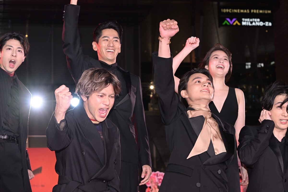 北村匠海、山田裕貴、吉沢亮　『東京リベンジャーズ2』プレミアに人気俳優が集結！