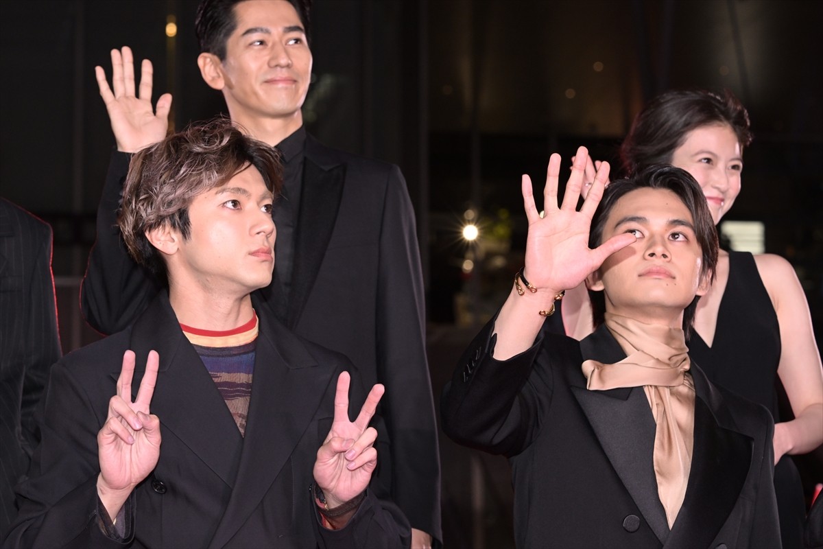 北村匠海、山田裕貴、吉沢亮　『東京リベンジャーズ2』プレミアに人気俳優が集結！