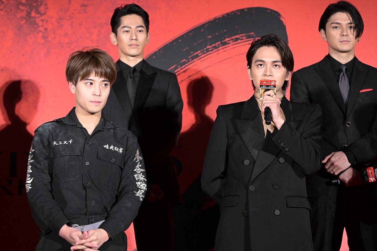 北村匠海、山田裕貴、吉沢亮　『東京リベンジャーズ2』プレミアに人気俳優が集結！