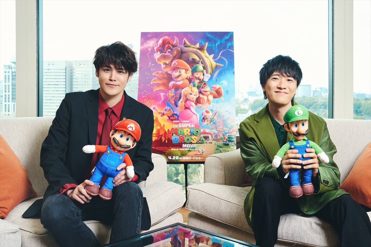 “マリオ”宮野真守＆“ルイージ”畠中祐、ゲームの再現は「すごく頑張った」　『ザ・スーパーマリオブラザーズ・ムービー』を語る