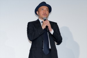 白石和彌、映画『渇水』完成披露舞台挨拶に登場
