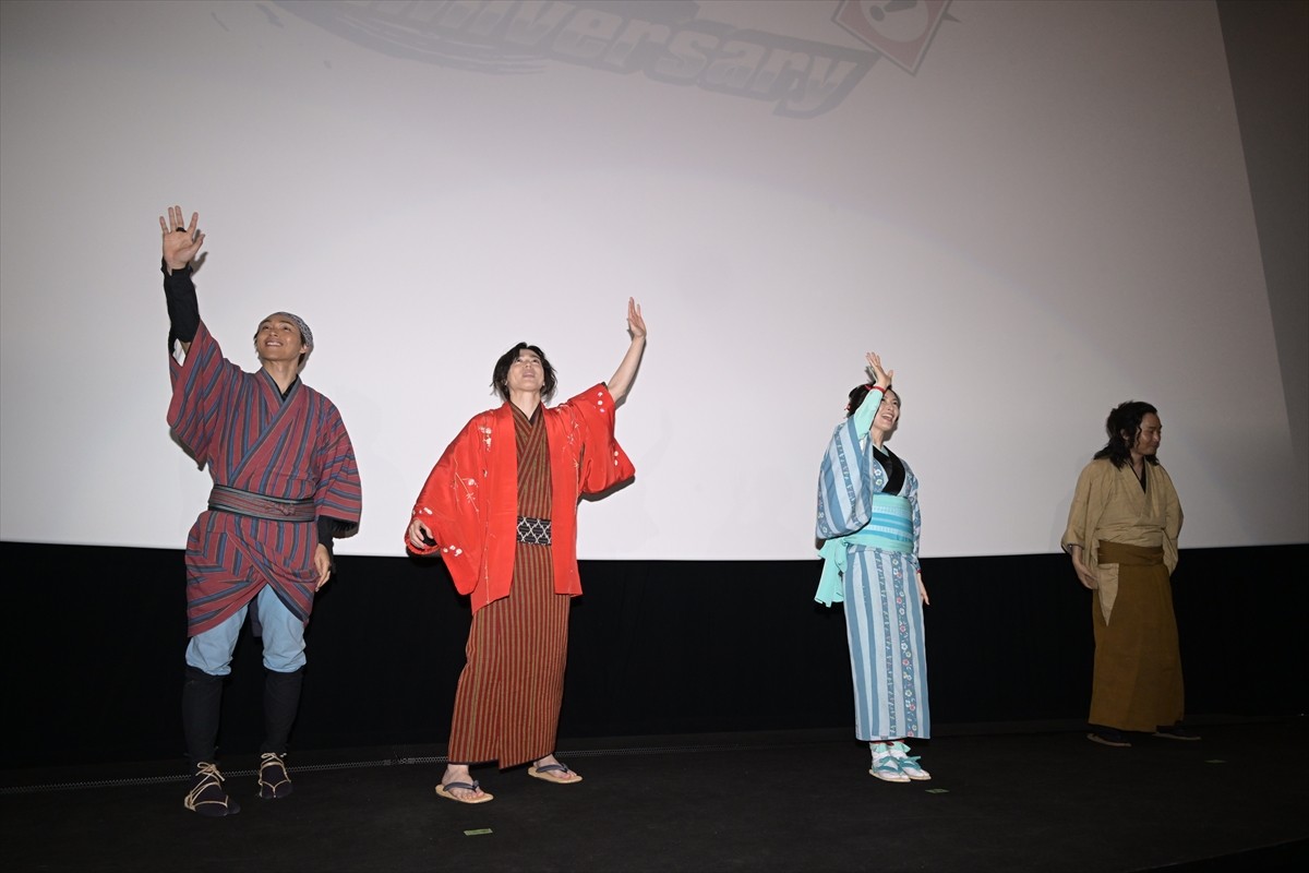塩谷瞬、『ハリケンジャー』復活に笑顔「シュシュっと、戻ってまいりました！」
