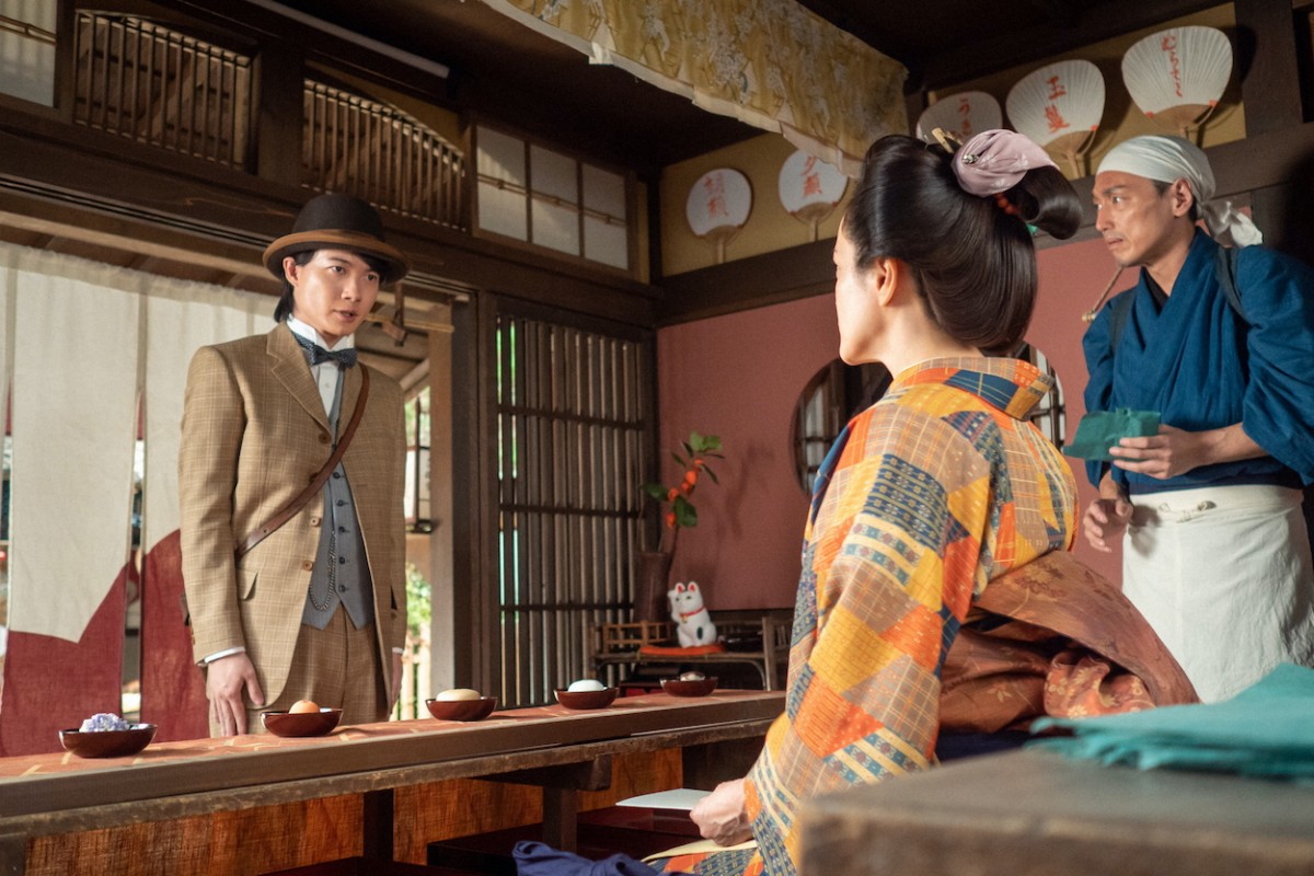 明日の『らんまん』“寿恵子”浜辺美波を思い続ける“万太郎”神木隆之介、白梅堂へと走り出す