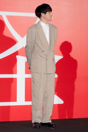 永山瑛太、映画『怪物』完成披露試写会に登場