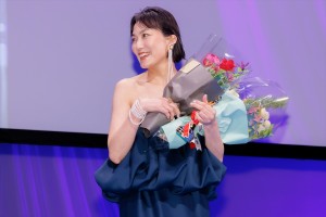 板谷由夏、第32回日本映画批評家大賞 授賞式に登場